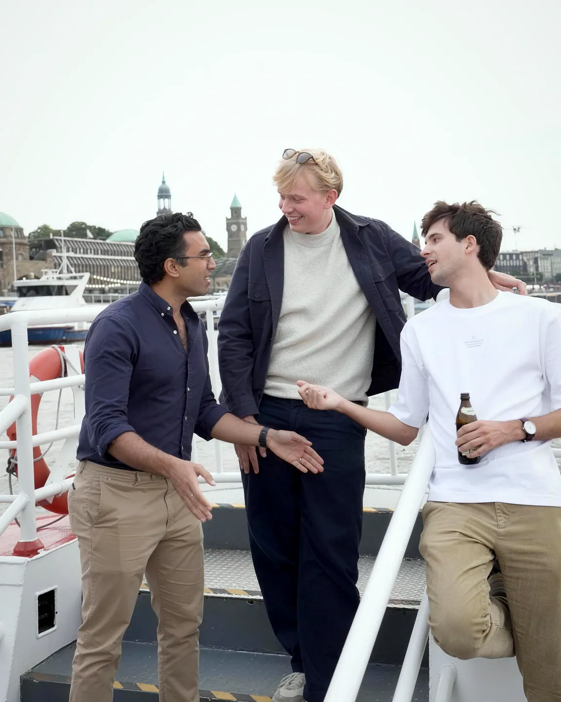 Teamevent im Hamburger Hafen