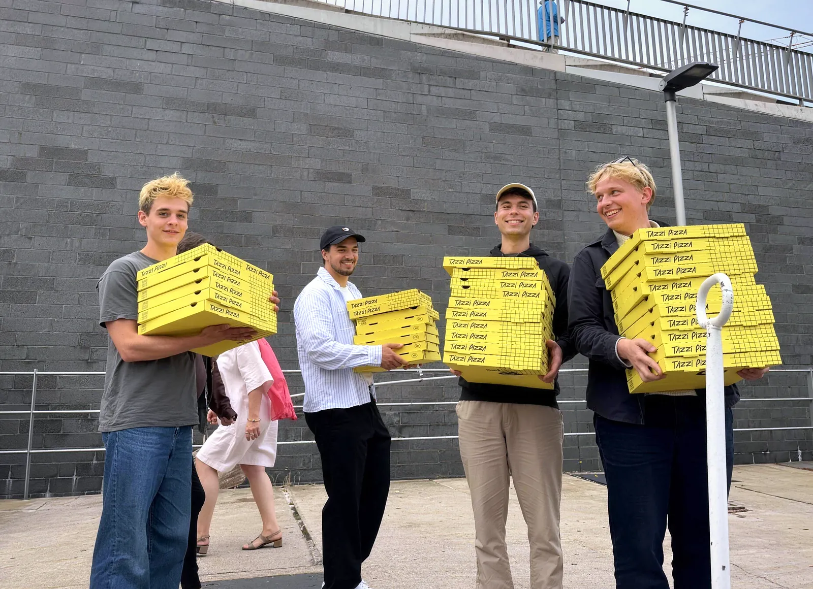 Pizza fürs Team