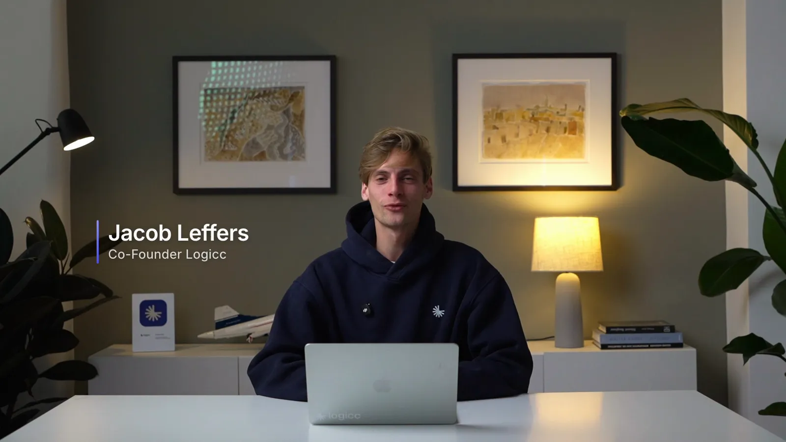 Jacob Leffers, Co-Founder von Logicc, erklärt die Plattform