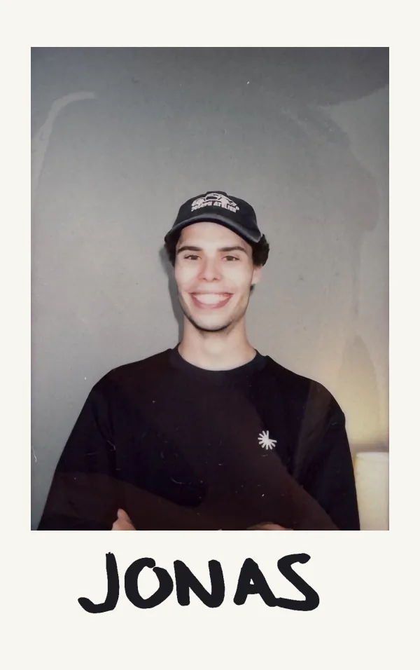 Polaroid von Jonas aus dem Logicc-Team