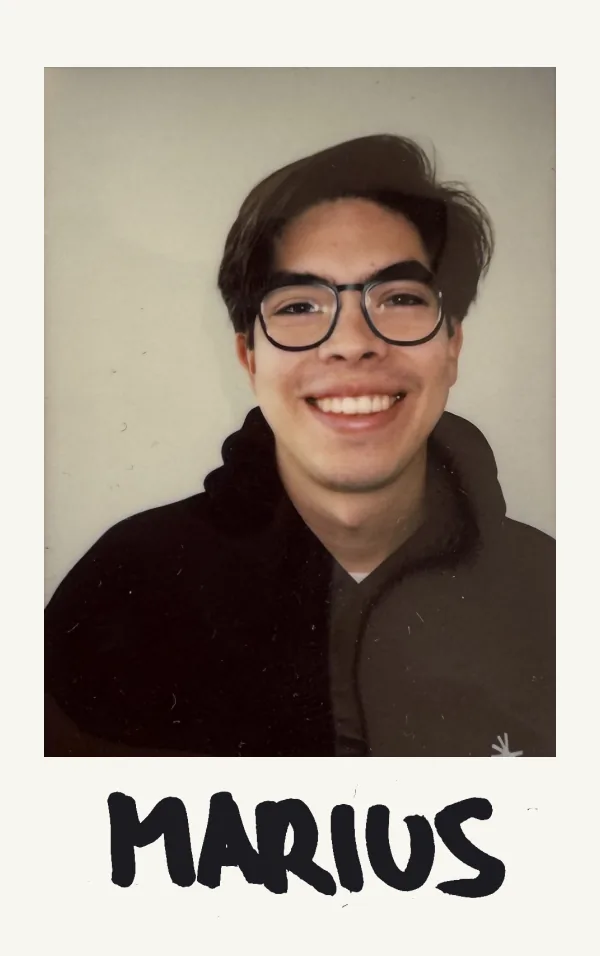Polaroid von Marius aus dem Logicc-Team