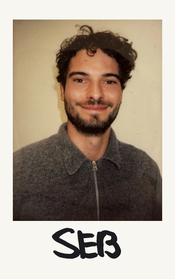 Polaroid von Seb aus dem Logicc-Team